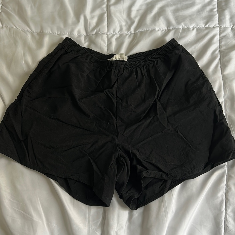 Athletic boxy shorts from Urban Renewal